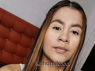 Kahomifoxxx