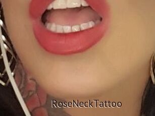 RoseNeckTattoo