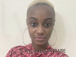 SLENDEREBONYBABE